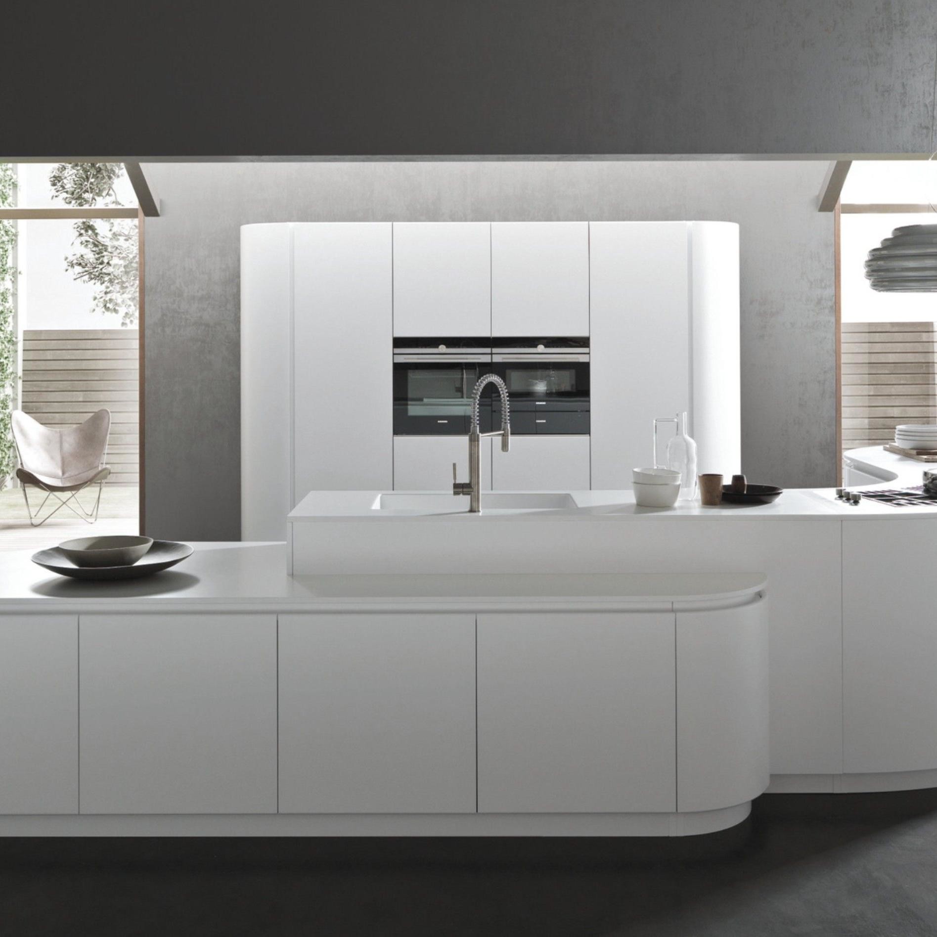 2025 Design Kitchen Cabinet Modular Modern Wood Furniture Pantry White Lacquer Kitchen Cabinet