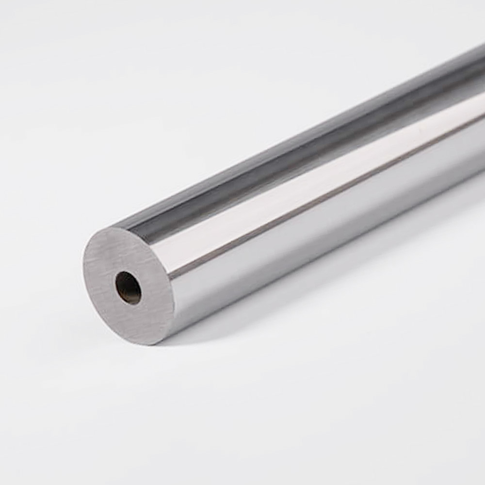 K30 / K40 Straigh Hole Carbide Rods With Chamfer For Cutting Steel