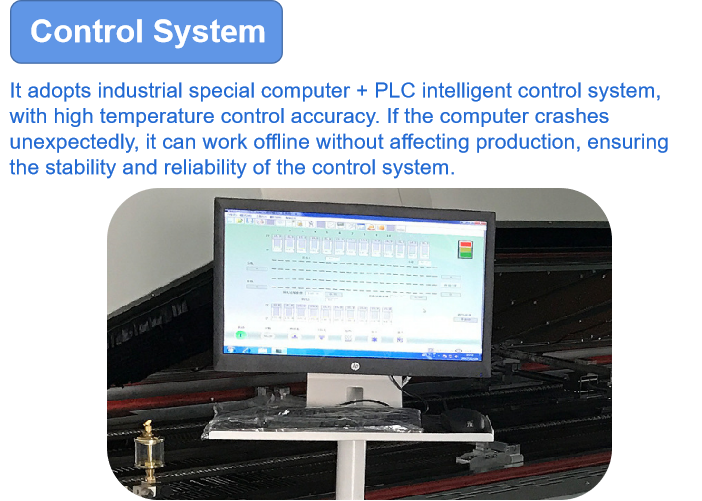 Reliable Reflow Soldering Equipment 10 Zone Reflow Oven For Smt Industries