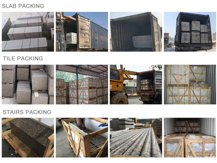 G603 Granite Flamed Granite Stone Slabs With 0.28% Water Absorption