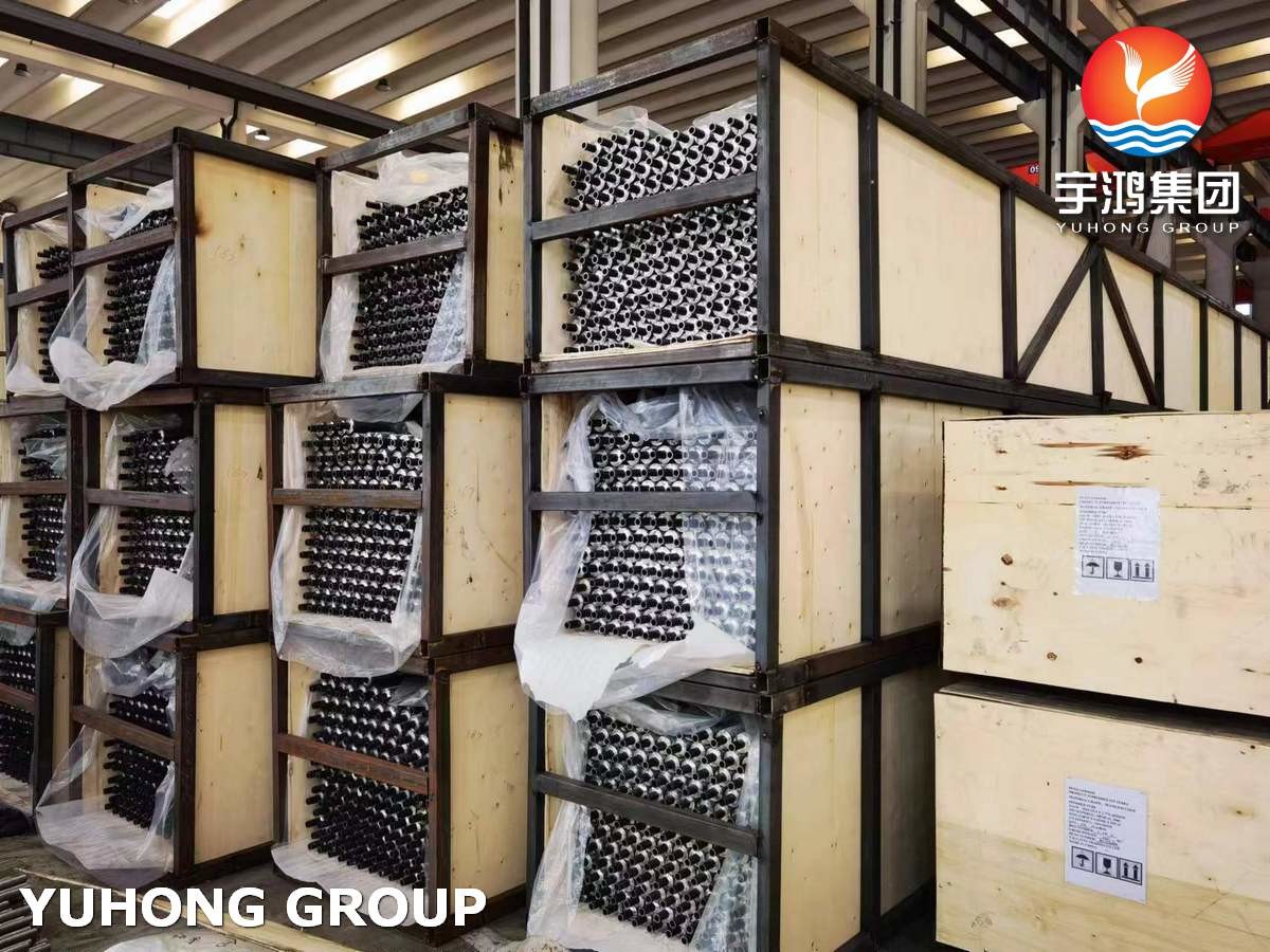ASME SA210 Gr.A-1 Embedded G Type Fin Tube, Aluminum ASTM B209 Gr.1060, Cooling Tower And Heat Exchanger Application