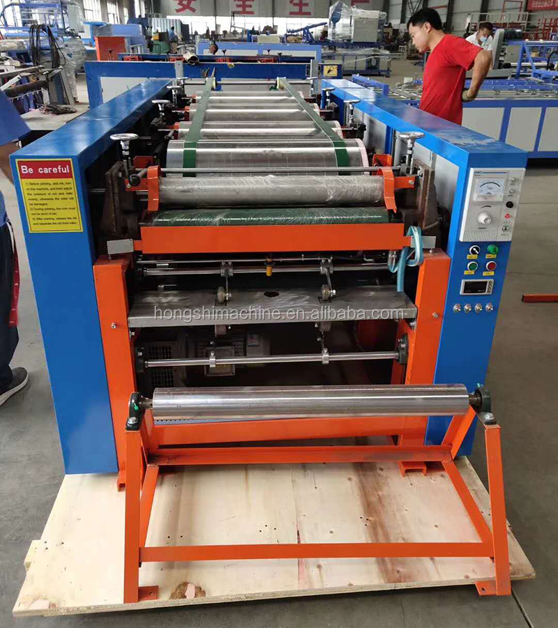1-5 colors offset tote cloth non woven paper bag printing machine price