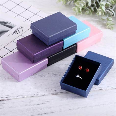 Custom Logo Velvet Jewelry Pouch Drawer Organizer Box Rectangle