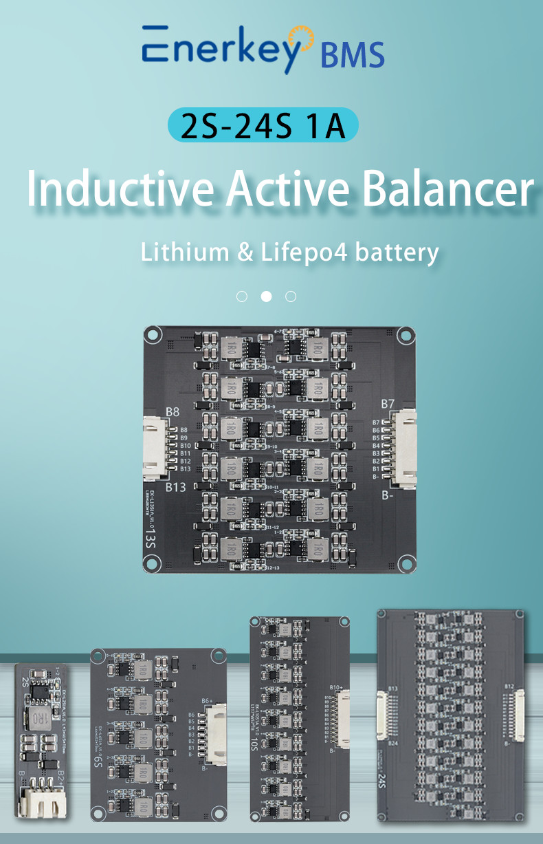 Enerkey Active Equalizer 1A 3S Inductive Balancer Lithium Ion/Lifepo4 Battery cell balancer for Bicycles