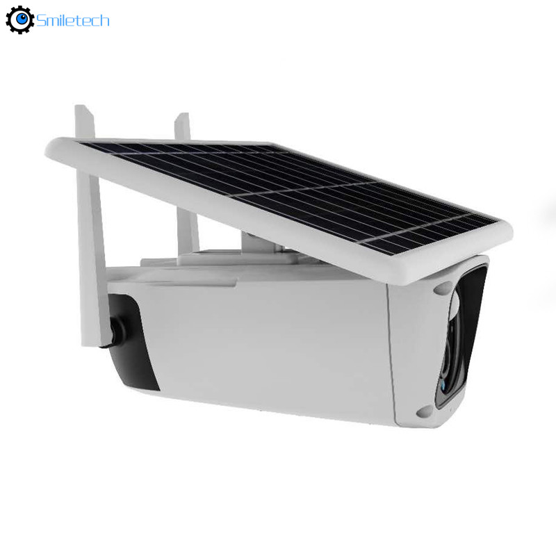 Waterproof IP66 WIF 1080P Bullet Camera Outdoor PIR alarm Low Power TF card slot Solar Powered Wifi camera