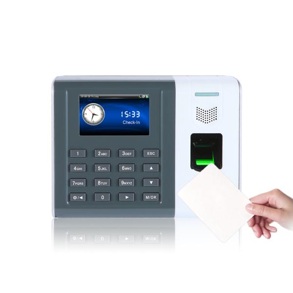 3000 Fingerprint Employee Attendance Machine With RFID Card - GT100