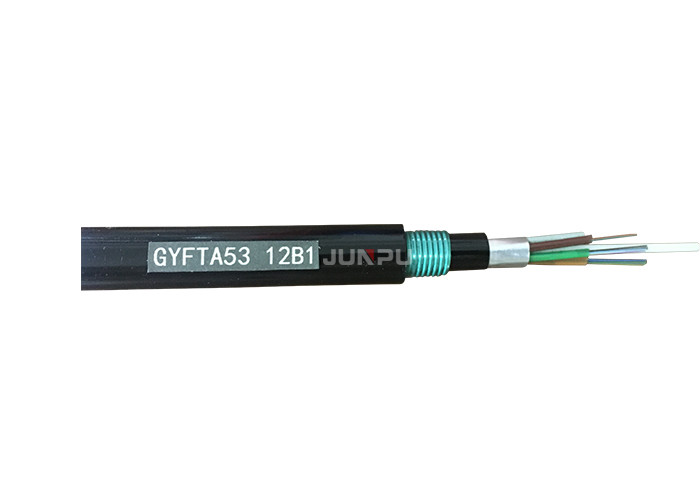 24 Core GYFTA53 Outdoor Fiber Optic Cable 1km Per Price Armoured ROHS