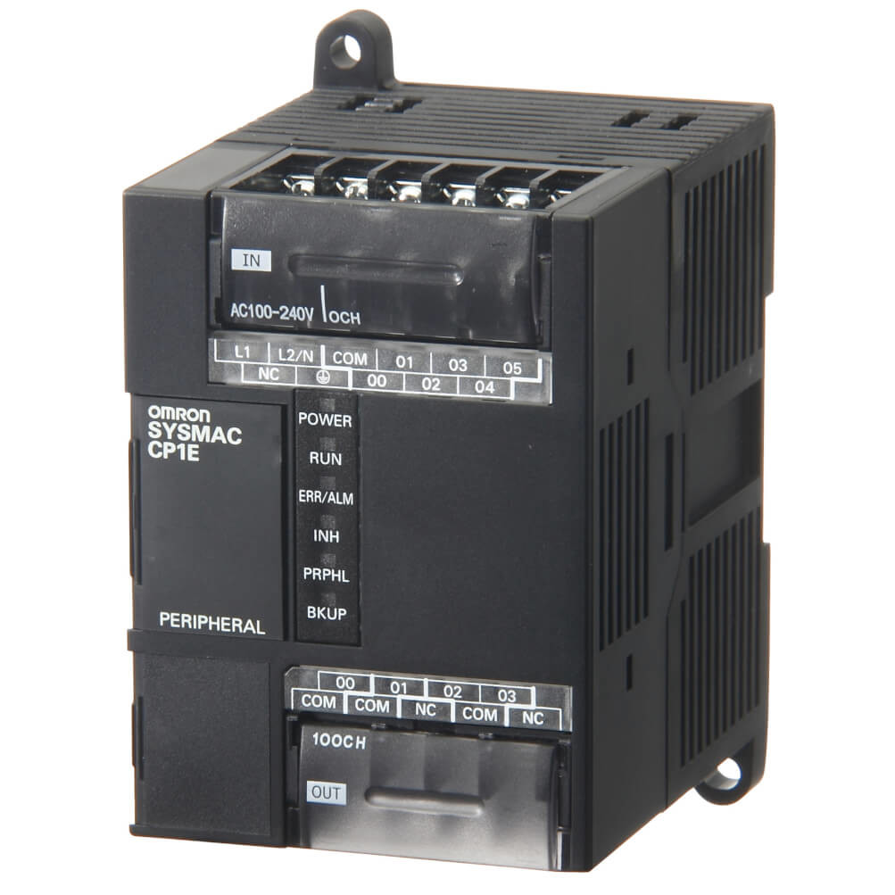 6 Input 4 Output Omron PLC CP1E Transistor Sinking CP1E-E10DT-D 24VDC Power Supply