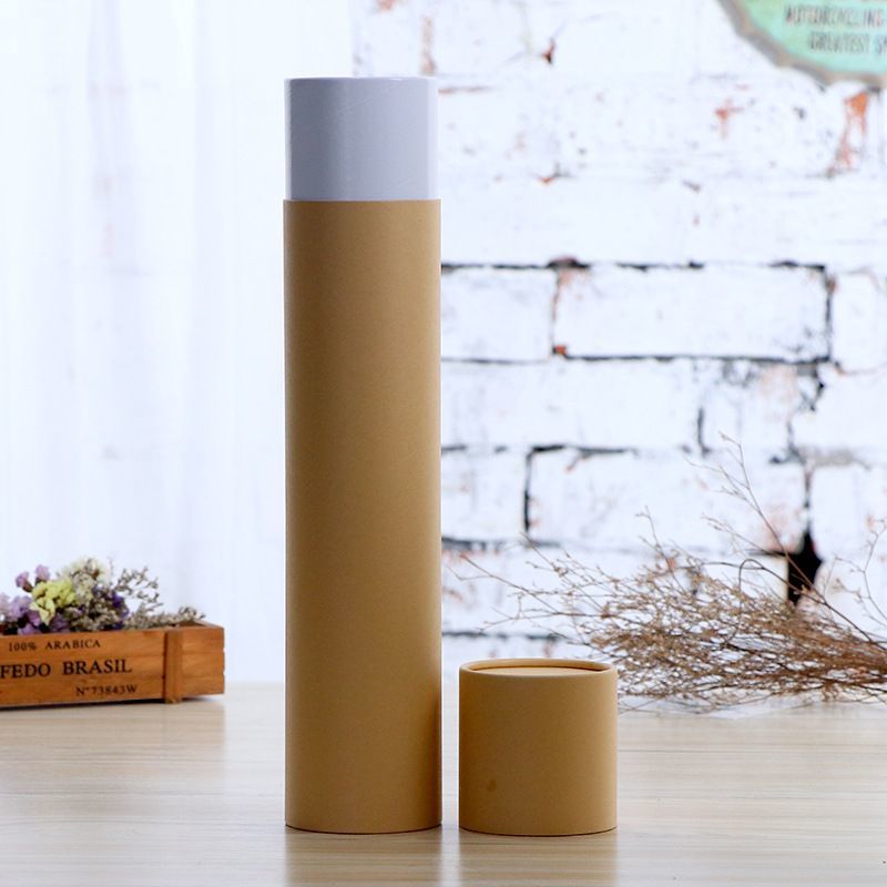China Manufacturer Qingdao Flourish Factory Wholesale 100% Recyclable Kraft/Cardboard Paper Box, Free Samples Available Round Shape Storage Box for Packaging