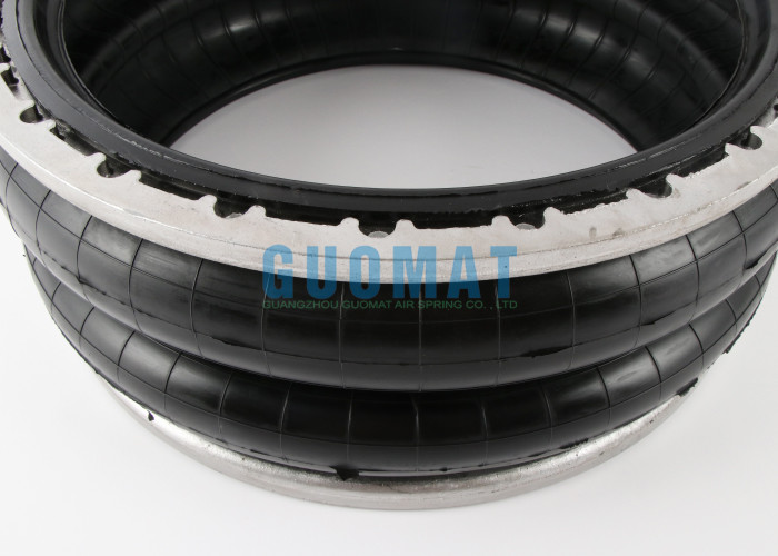 Large Air Bag LHF500/220-2 Industrial Rubber Bellows Air Spring With Flange Ring