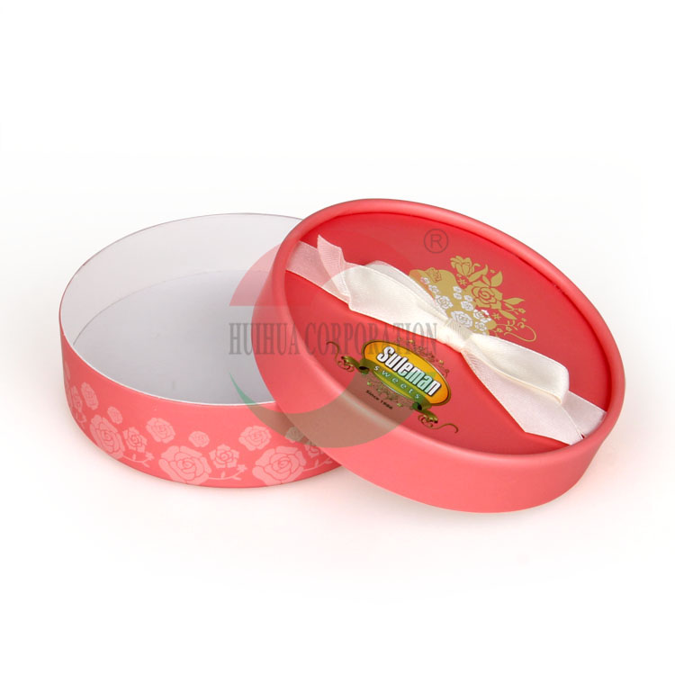 Factory Direct Sale New Design Flower Gift Box Round Packaging Luxury Round Box