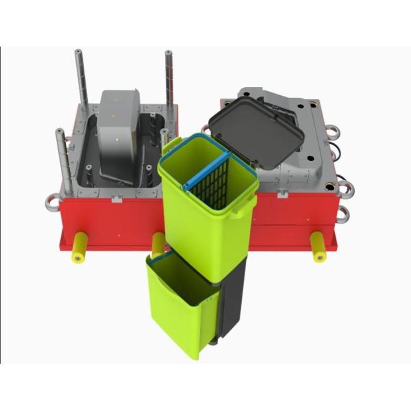 100L 120L 240L 660L 1100L Plastic Dustbin Trash Can Waste Bin Garbage Bin Bucket Injection Used Second Hand Mold