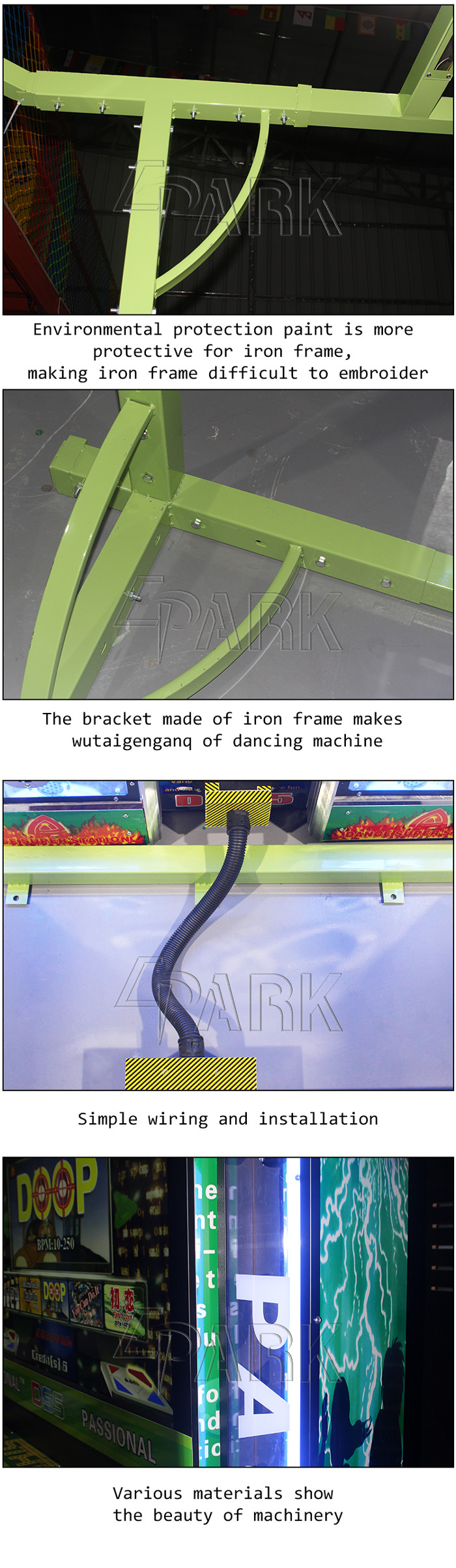 Coin Operated Arcade Dancing Game Machine For Adults 1 Year Warranty