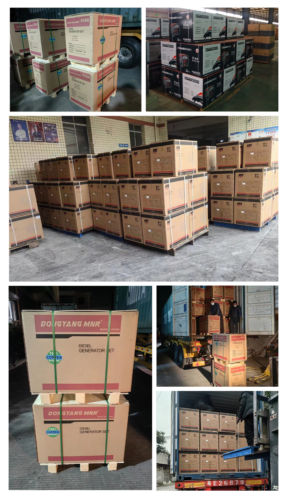 30kW 3 Phase Diesel Power Generators 5kVA 10 kVA 20kVA 40kVA Single Phase