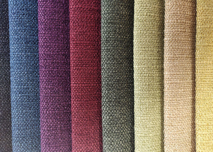 Blackout Linen Sofa Fabric , 145cm Woven Upholstery Fabric