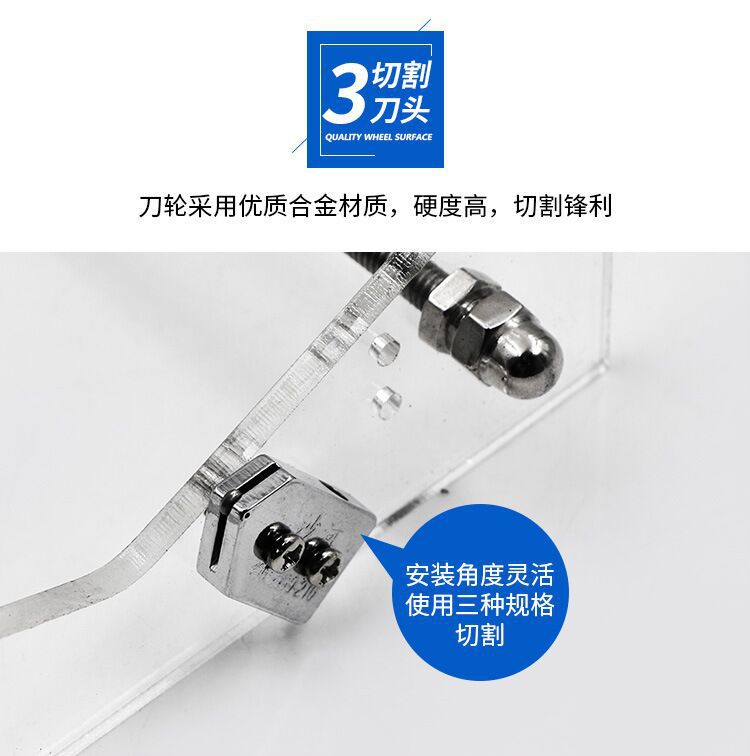 Glass Bottle Cutter for Wine and Beer Bottles Anti-Slip Grip Customized Support OEM