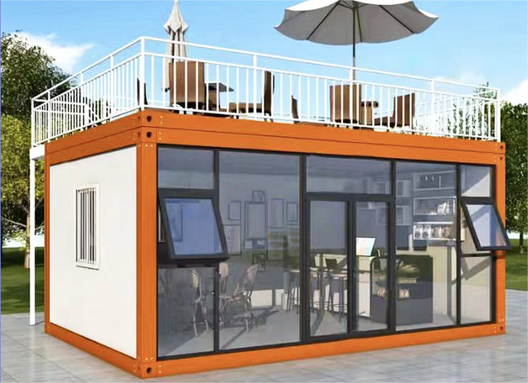 Simple Mobile Room Sunrooms Directly from Container House for Other Applications
