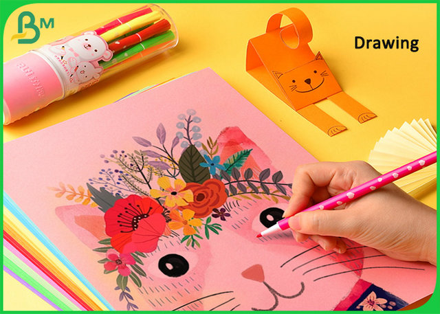 210GSM Uncoated Different Colour Pulp Board For Making DIY material