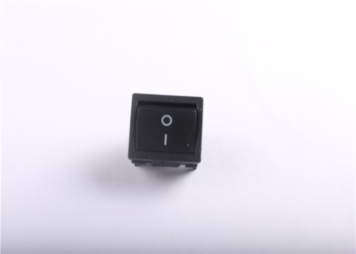Black ON OFF Rocker Switch 16A 250VAC With -25~85 Degree Operating Temperature
