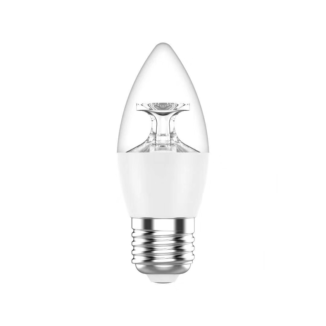 Auto CAD Layout Lighting Solutions 5W 7W E14 E27 C37 LED Bulb with AC 85-265V Input Voltage
