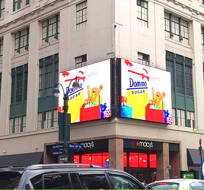 IP65 Waterproof Full Color Led Signs Outdoor , Energy Saving Led Outdoor Display