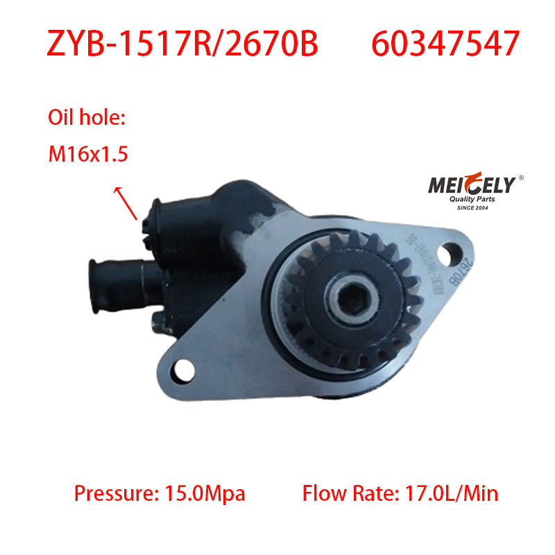 High-Efficiency Power Steering Pump 60347547 SANY Heavy Industry For HINO J08C