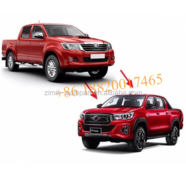 Hiace 2020 Car Head Lights ABS Plastic LED Front Lamp