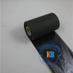High quality 110mm*300m premium black wax resin printer ribbon for self adhesive