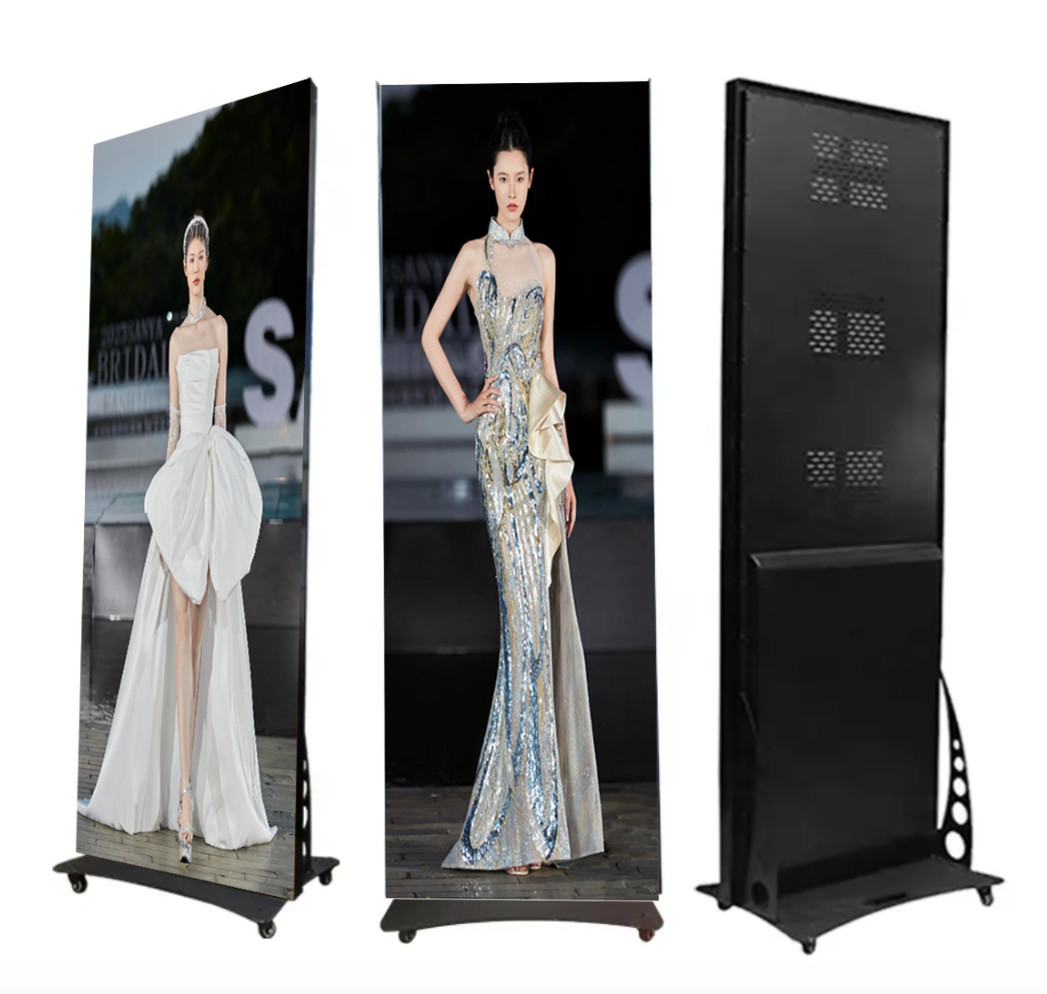 Indoor P2.5 LED Poster Display Promote Goods and Services in Commercial Buildings