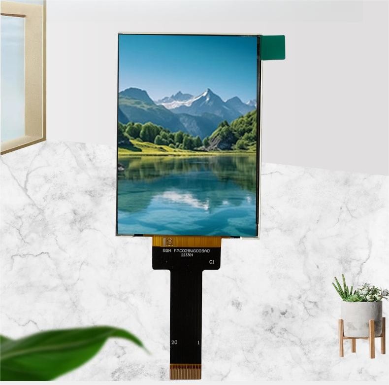 2.8 Inch IPS TFT LCD Display 480*640 Resolution LCD Screen With 500cd/M2 Luminance