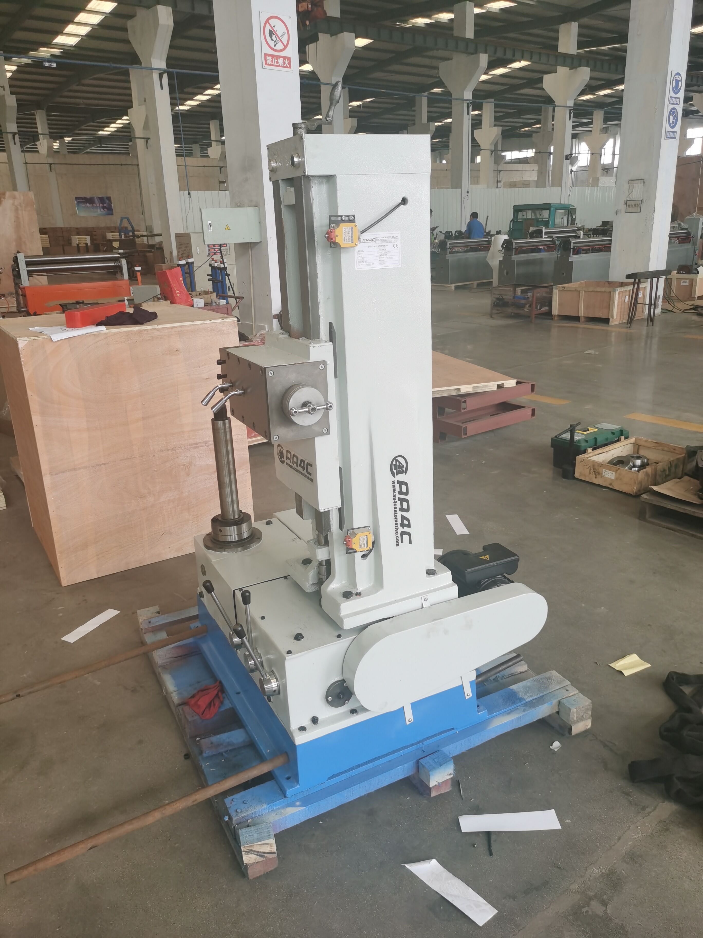 Bear Vertical Brake Drum And Disk Lathe Machine Toe Turning Grinding T8370 T8360