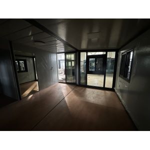 Customized Color Farmhouse Modern Design 20Ft Prefabricated Container Home for 2