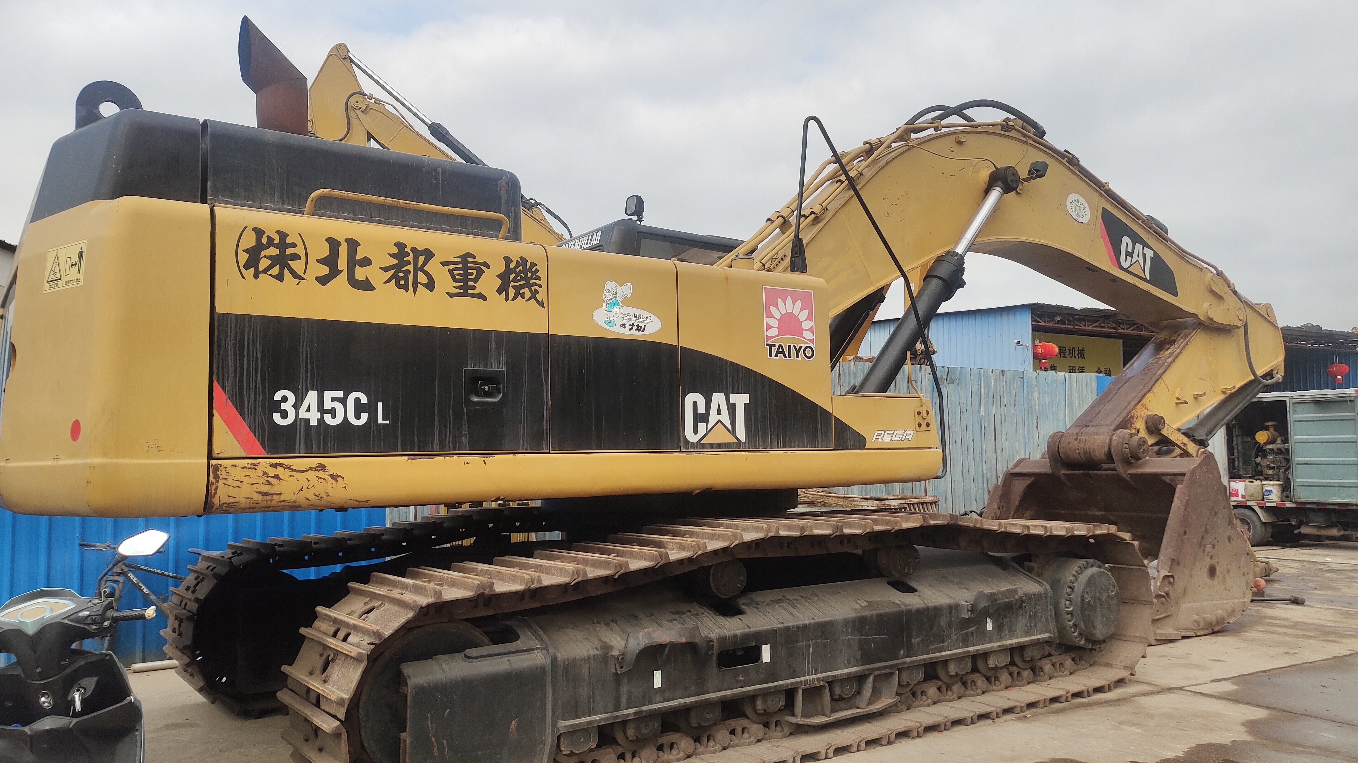 CAT345C Excavator From Japan, Second-hand Hydraulic Excavator For Sale