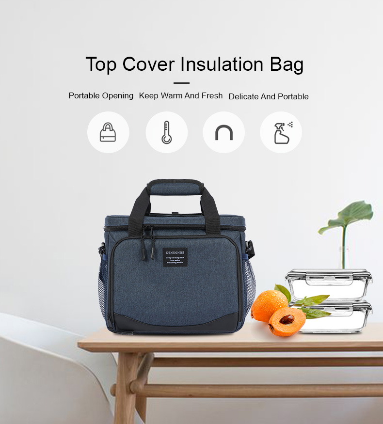 16L Insulated Thermal Cooler Lunch Box Bag For Picnic Refrigerator