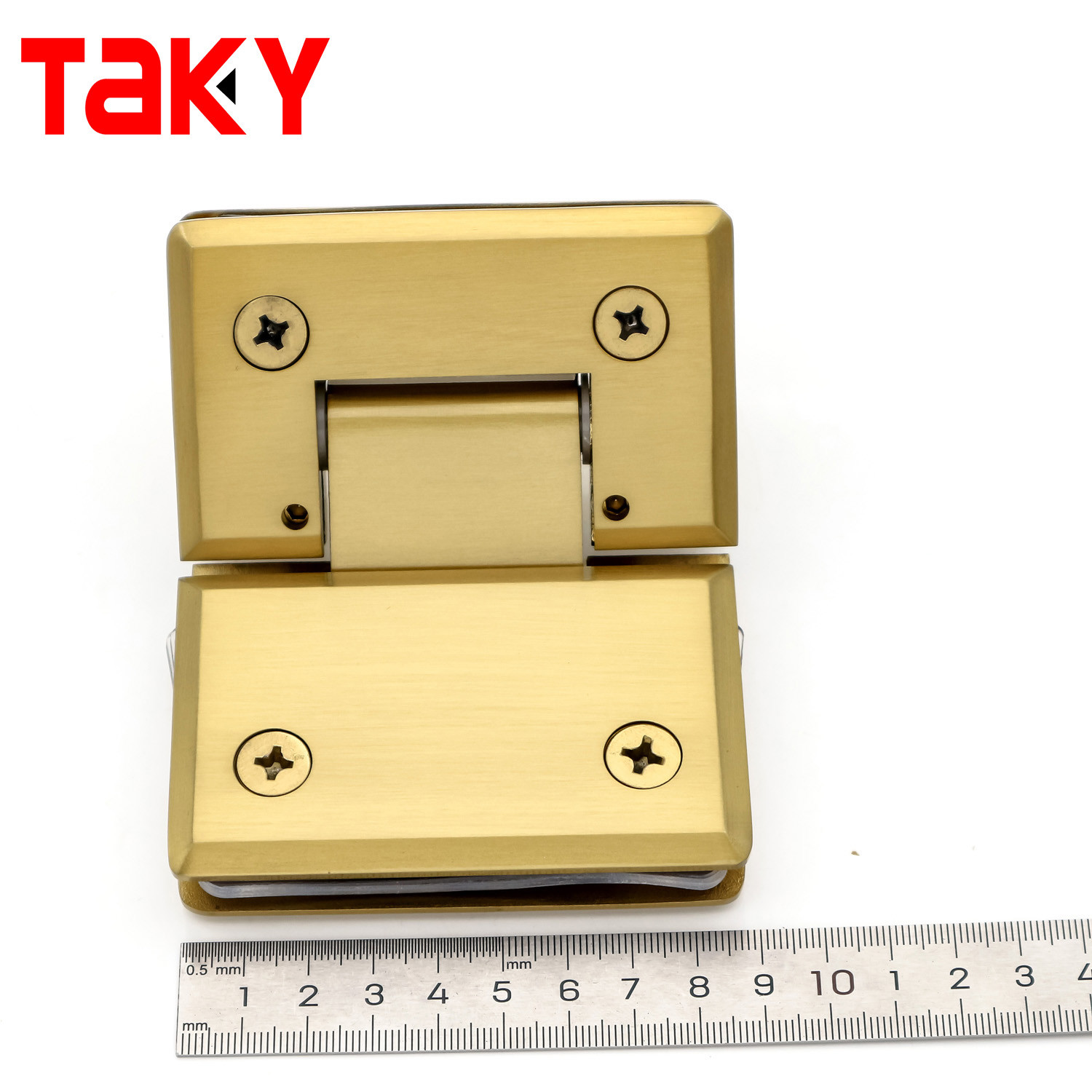 Square Glass Hinges 135 Shower Screen Hinge Self Closing Hinge for Shower Door