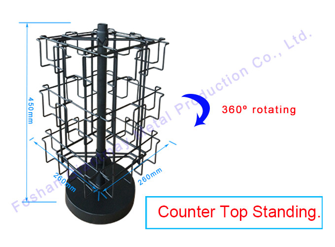 Tabletop Greeting Card Racks Stand Postcard Counter Display