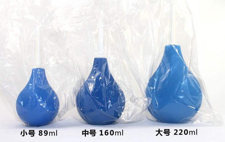 Lube Rubber Suction Bulb 89mm 160mm 224mm 310mm For Enema Anal Cleaning