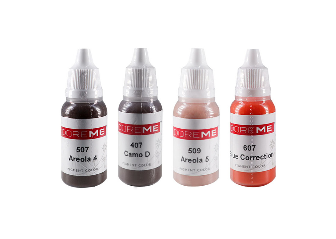 Doreme 10ml/Pc Permanent Makeup Tattoo Ink Pigment For Eyebrown/eyeliner/lip Microblading