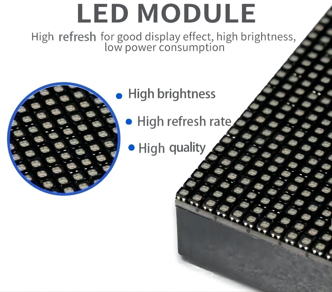 Indoor Curved Flexible LED Screen Display 240X120mm LED Soft Module 4