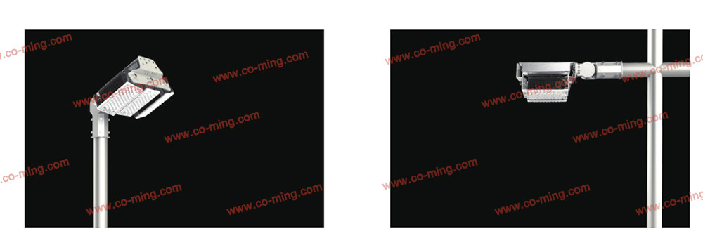 CCT 2700-6500K LED Street Light High Luminous 30 60 90 120 Degree 160lm/w 180W
