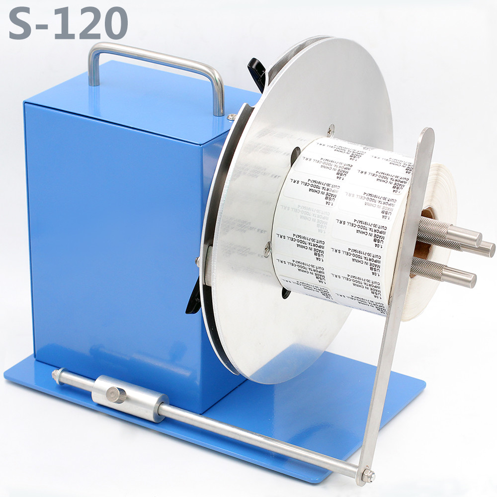 Shenzhen Factory automatic label rewinder barcode paper label rewinding machine