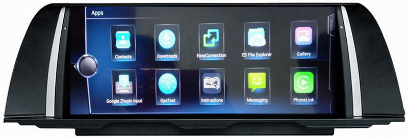 Ouchuangbo media player GPS radio for 5 Series F10 F11 (2013-2016) support BT MP3 mirror link android 8.1 OS 4+64
