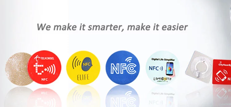 App Development Social Media NFC Tag , NFC Phone Sticker For Sharing Contact Information
