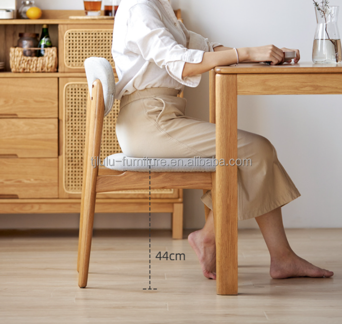 Custom Modern Furniture Solid Wood Dining Chair for Dining Room and Living Room