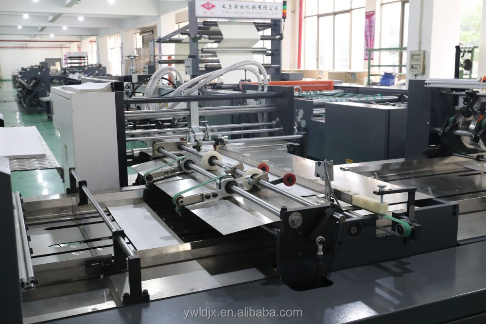 LDGNB760U White Glue Taped NoteBook Making Machine with 220 V Production Speed