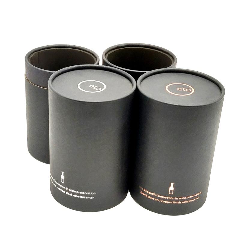OEM Cardboard Wine Tube , High Level Paperboard Wine Cylinder Packaging