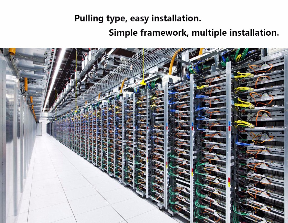 1.3mm Sheet 4U 240 Port MPO MTP Optical Patch Panel