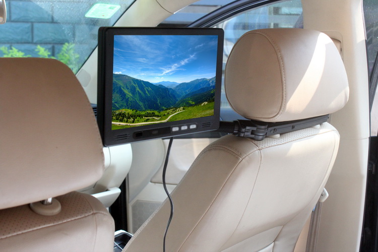 10 Inch Taxi Interactive Advertising Screen With Content Management System