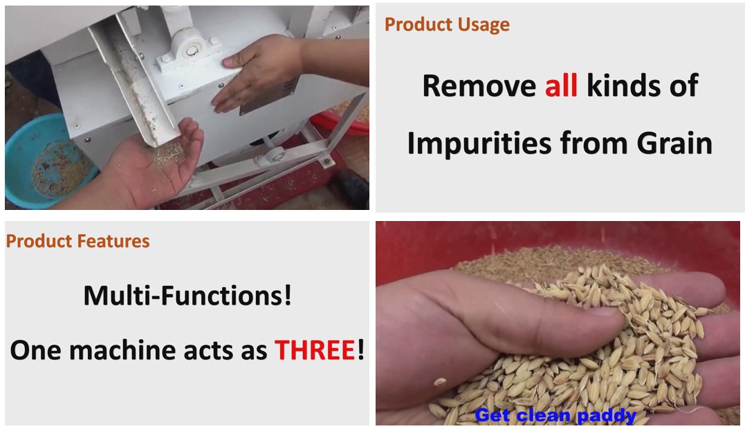 Local Service 6 Nigeria Professional Manufacture STR TQLQ50 mini grain weeds cleaner rice cleaning machine