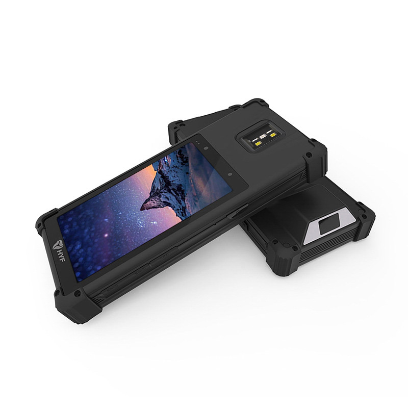 4000mAH Mobile Biometric Device Stqc Approved Android 10.1 Live Fingerprint Scanner Election